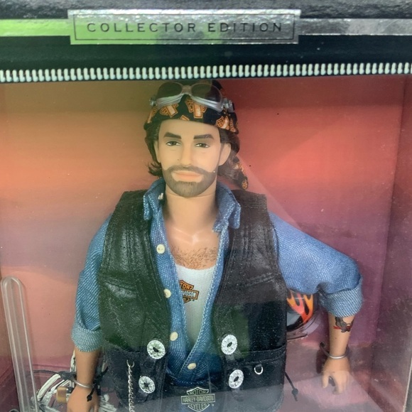 Harley-Davison 1999 Mattel Biker Ken Collector Edition Vintage Doll - Picture 2 of 9